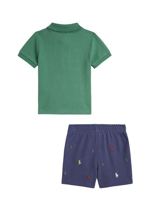 Completo con logo Ralph Lauren Bimbo | 320870783008